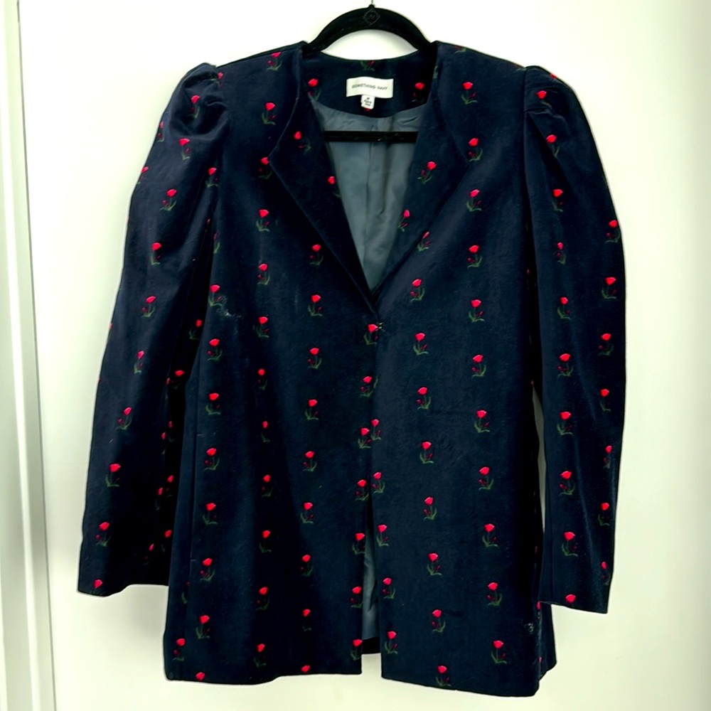 Something Navy - Suit Set - USED ONCE - Picture 3 of 5